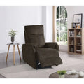 Power Recliner Chair with USB Charging Port and Fabric Upholstery