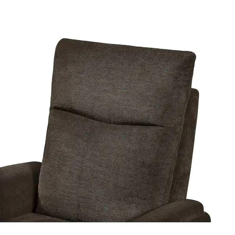 Power Recliner Chair with USB Charging Port and Fabric Upholstery