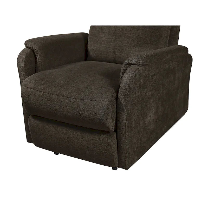 Power Recliner Chair with USB Charging Port and Fabric Upholstery