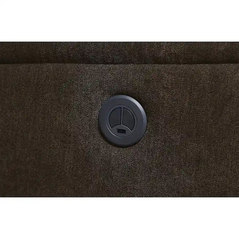 Power Recliner Chair with USB Charging Port and Fabric Upholstery