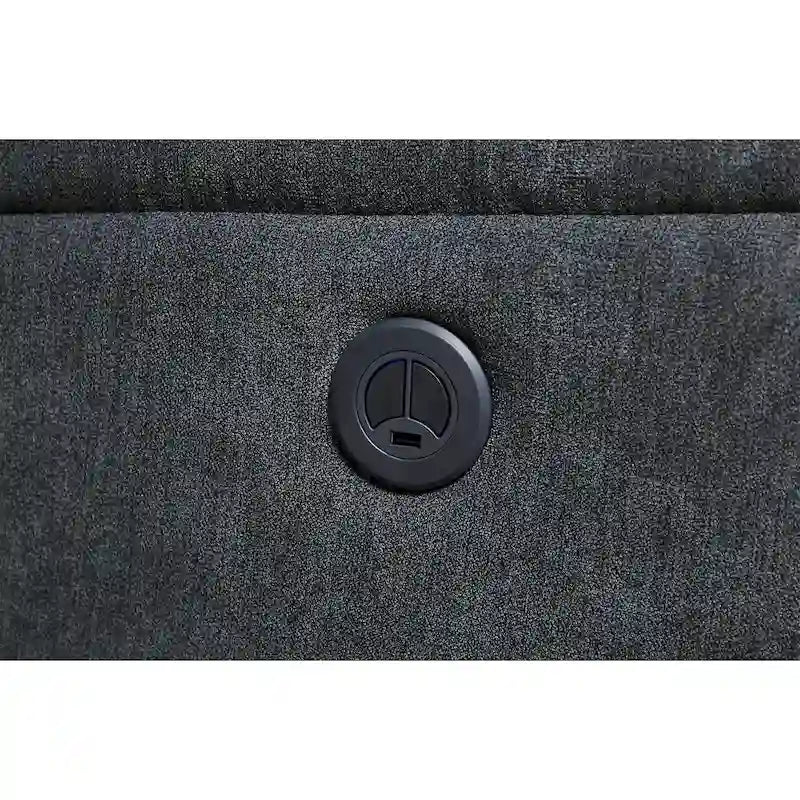 Power Recliner Chair with USB Charging Port and Fabric Upholstery