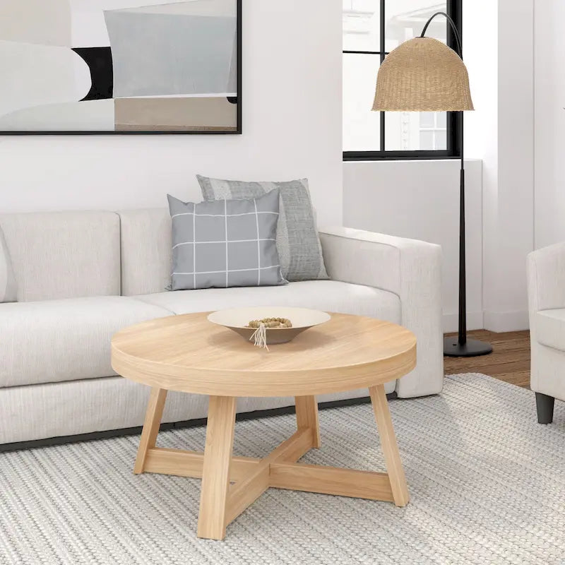 Plank and Beam Classic Round Coffee Table - 36
