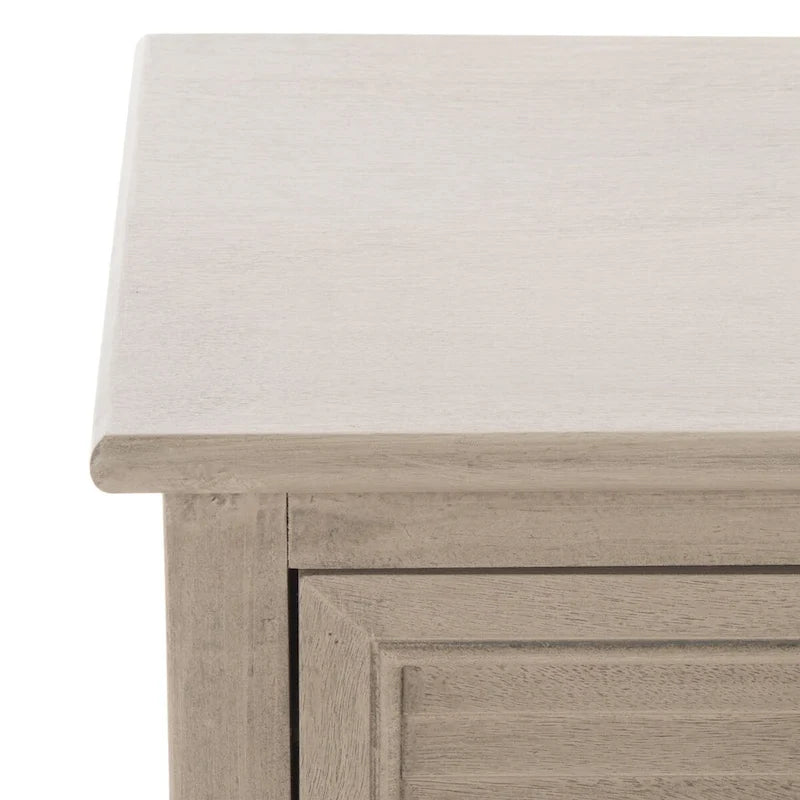 Farmhouse 2-Door 2-Drawer Sideboard with Carved Turned Legs Distressed Finish