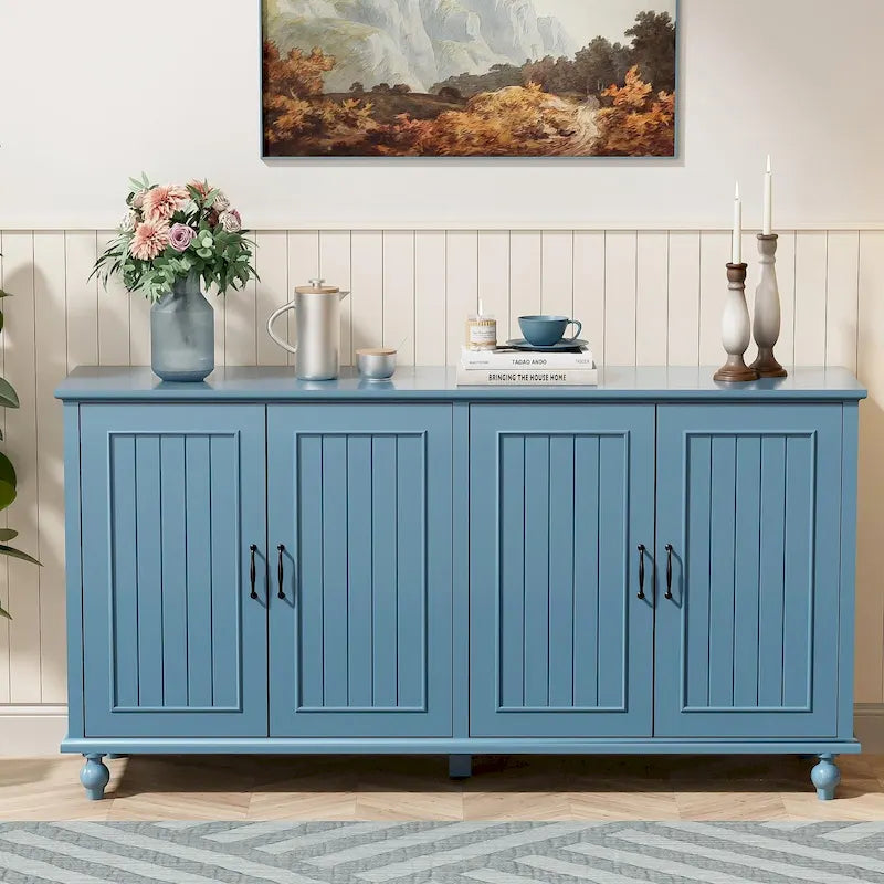 Sideboard Kitchen Buffet Coffee Bar Cabinet Accent Storage Cabinet Server Table
